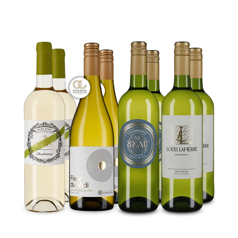 Francia chardonnay sztárok 4x2-es csomagban – Gold