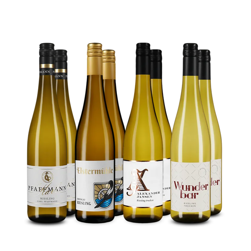 Pfalzi riesling-slágerek 4x2-es csomagban – Gold