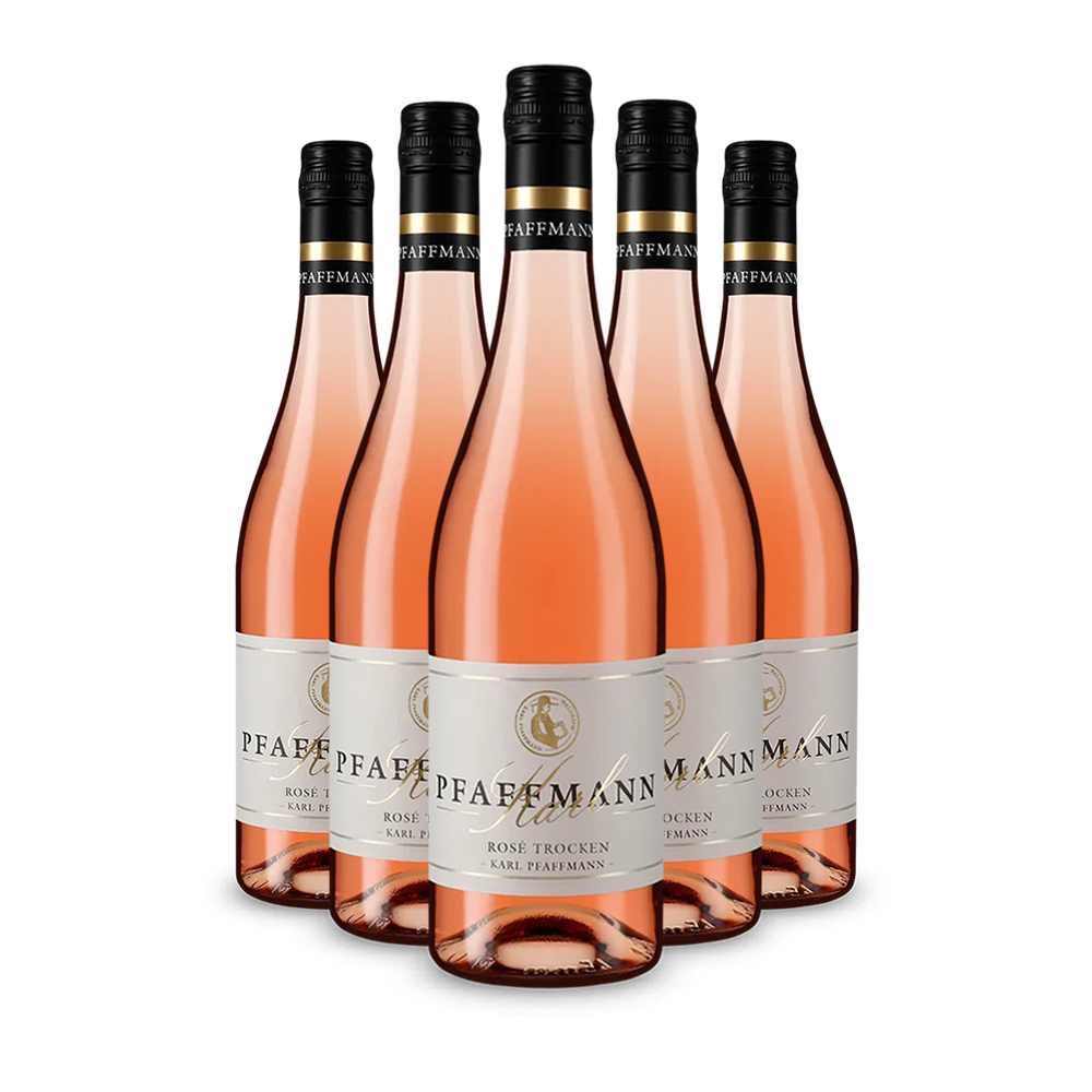 5 palack Edition Karl Pfaffmann Rosé 2024 – Gold