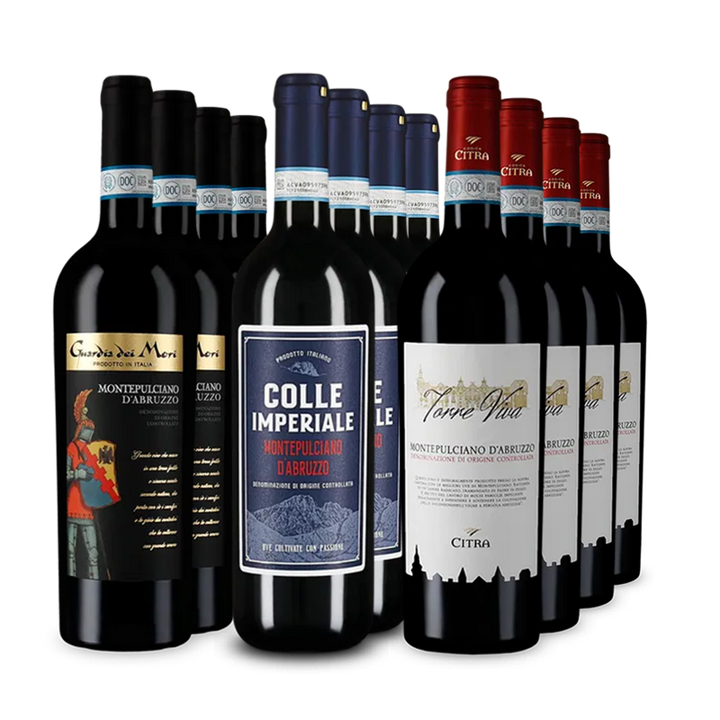 Montepulciano d'Abruzzo XXL: A slágerek 3x4-es csomagban – Gold