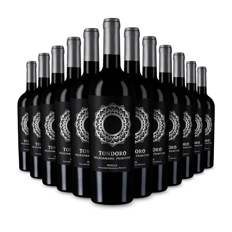 12 palack Tondoro Negroamaro Primitivo 2023 – Gold