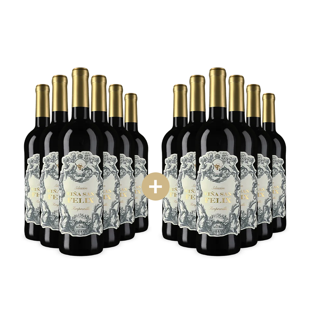 6+6 palack Tempranillo Selección 2024 – Gold