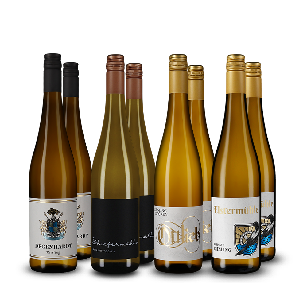 Pfalzi riesling slágerek 4x2-es csomagban – Gold