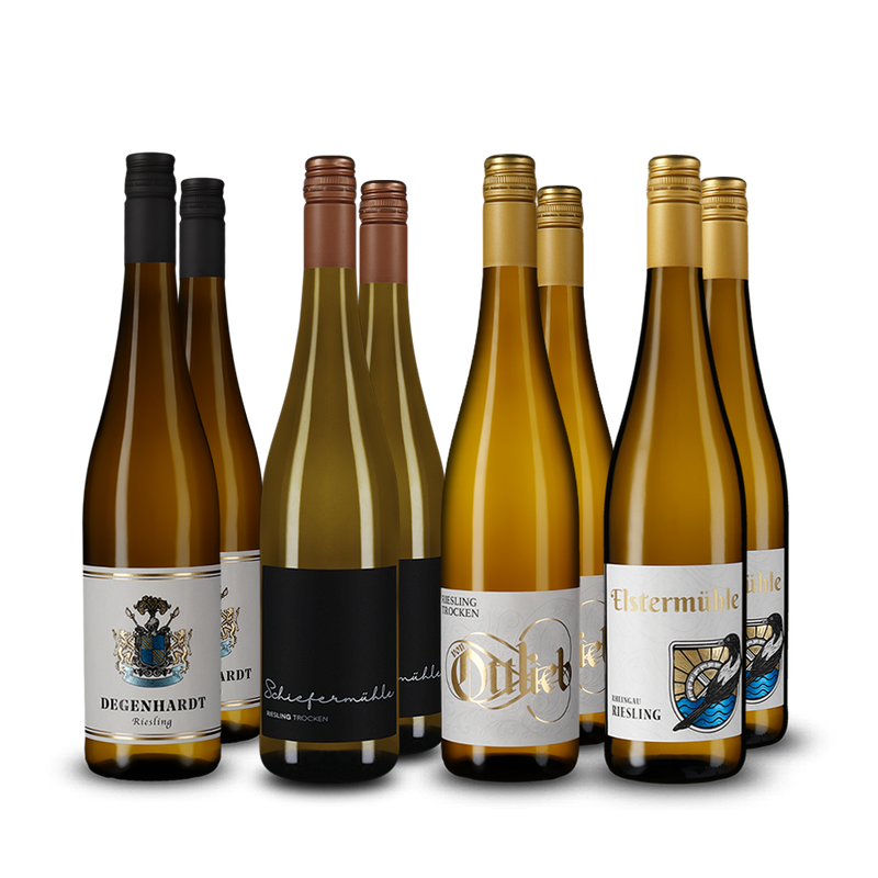 Pfalzi riesling slágerek 4x2-es csomagban – Gold