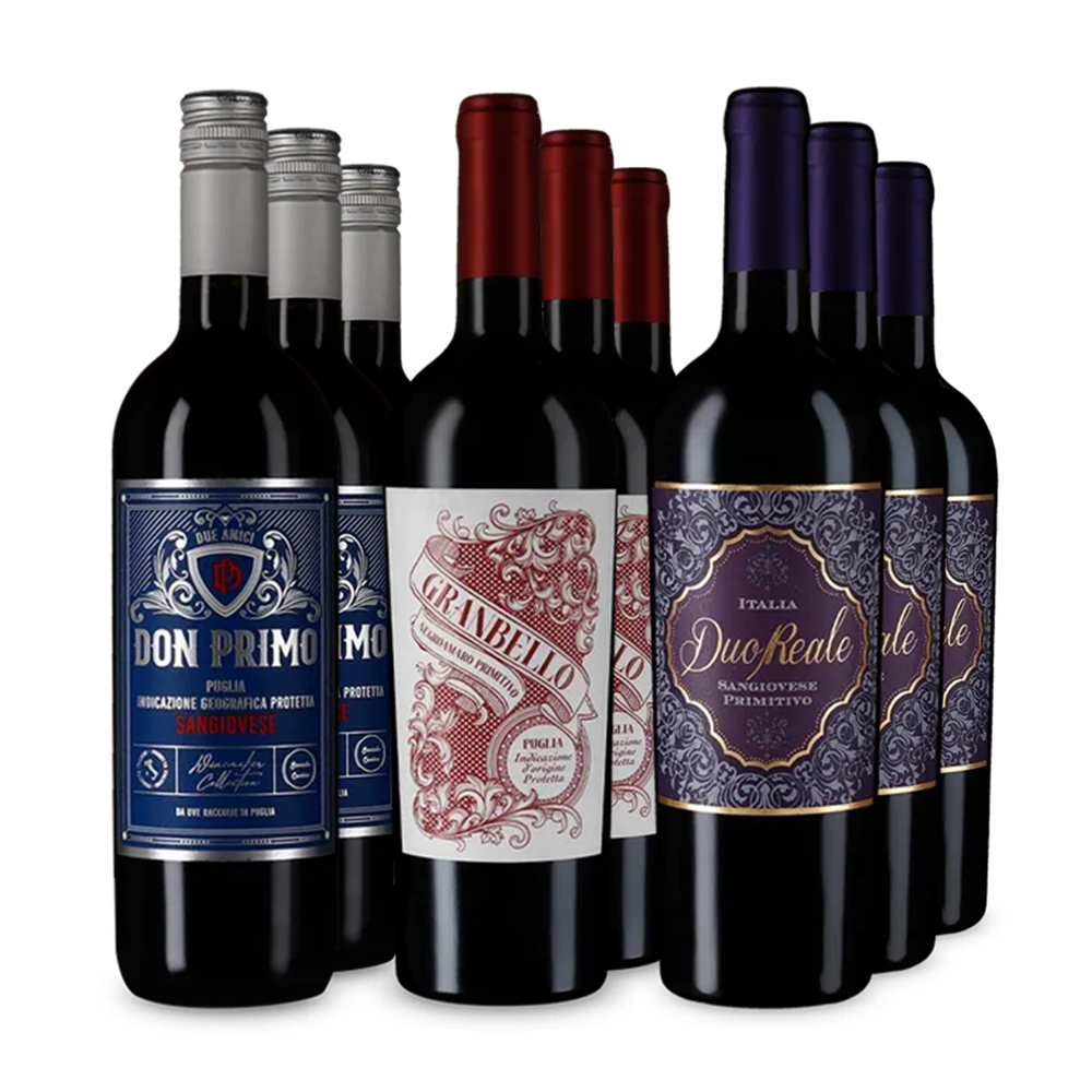 Pugliai rosso slágerek 3x3-as csomagban – Gold