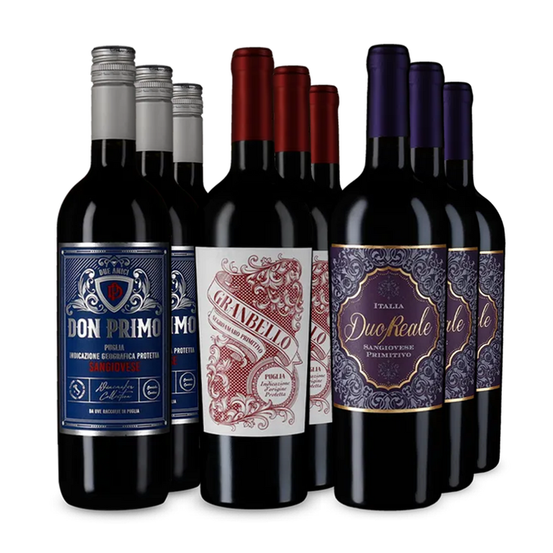 Pugliai rosso slágerek 3x3-as csomagban – Gold