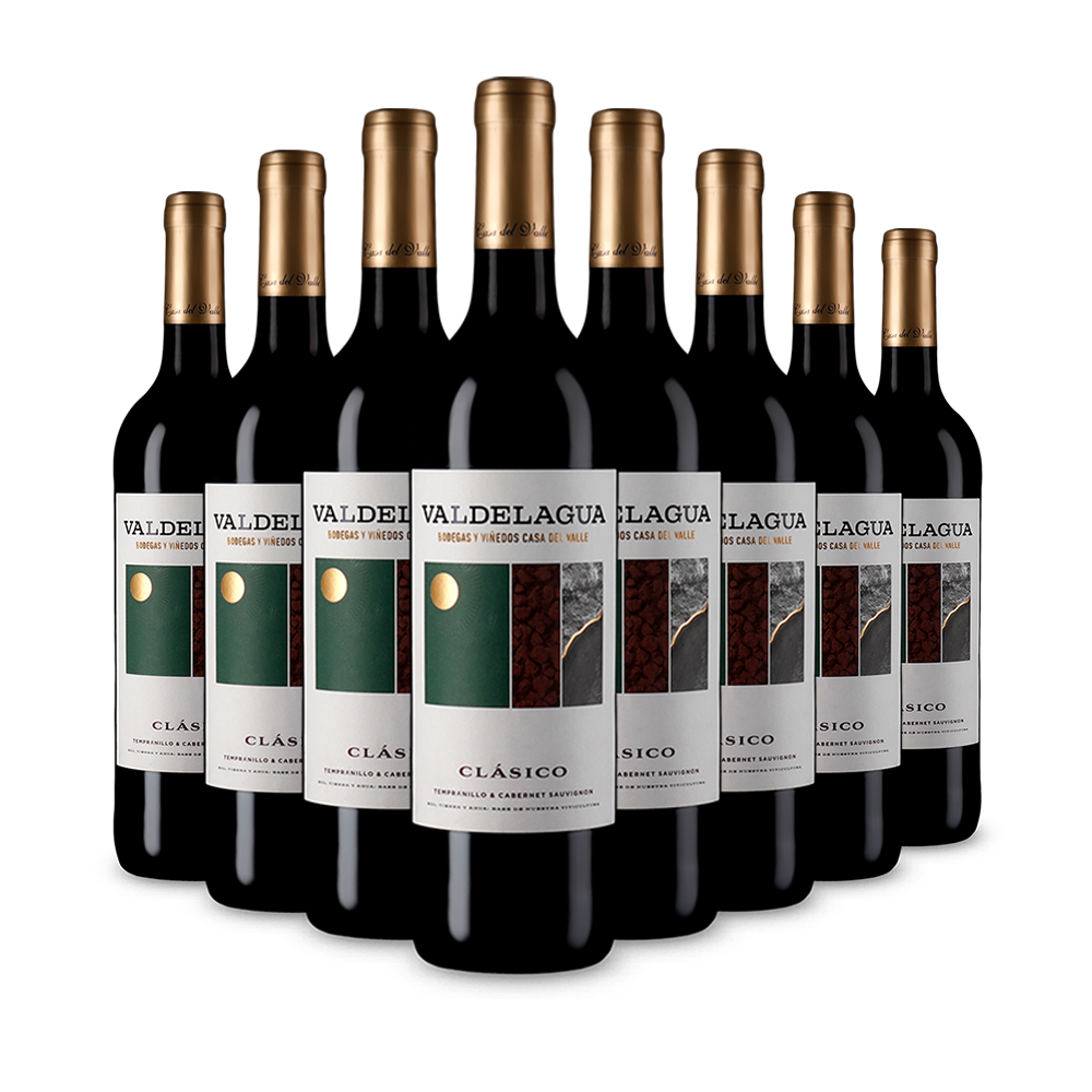 8 palack Valdelagua Clásico Tinto 2023 – Gold