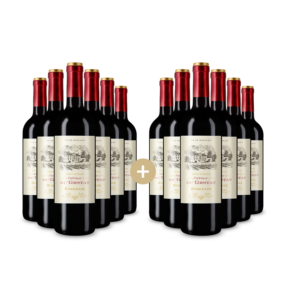 6+6 palack Bordeaux 2023 – Gold