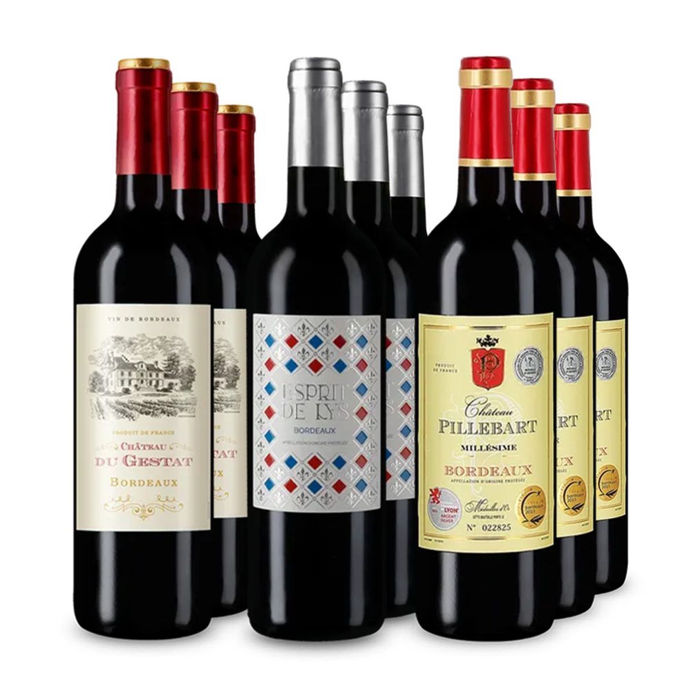 Bordeaux-i sztárok 3x3-as csomagban – Gold