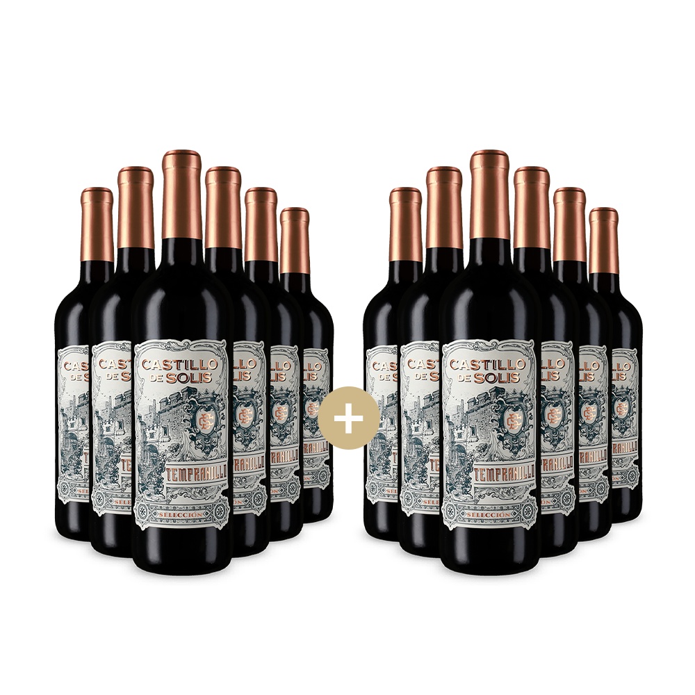 6+6 palack Tempranillo Selección 2024 – Gold