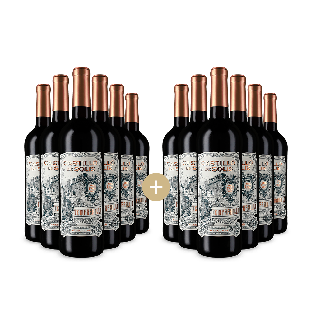 6+6 palack Tempranillo Selección 2024 – Gold