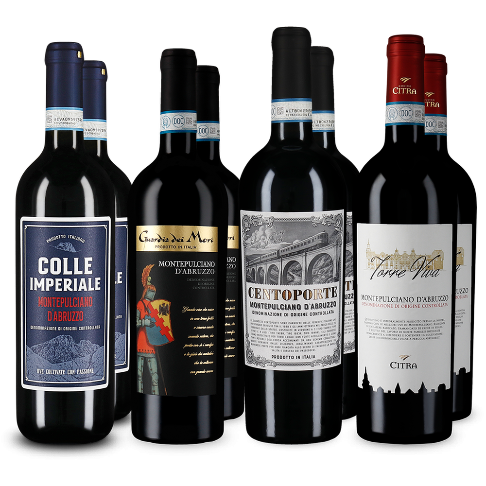 Montepulciano d'Abruzzo 4x2-es jubileumi csomagban