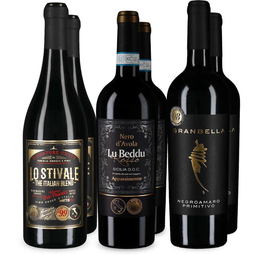 Luca Maroni vörösborsztárjai 3x2-es csomagban – Gold