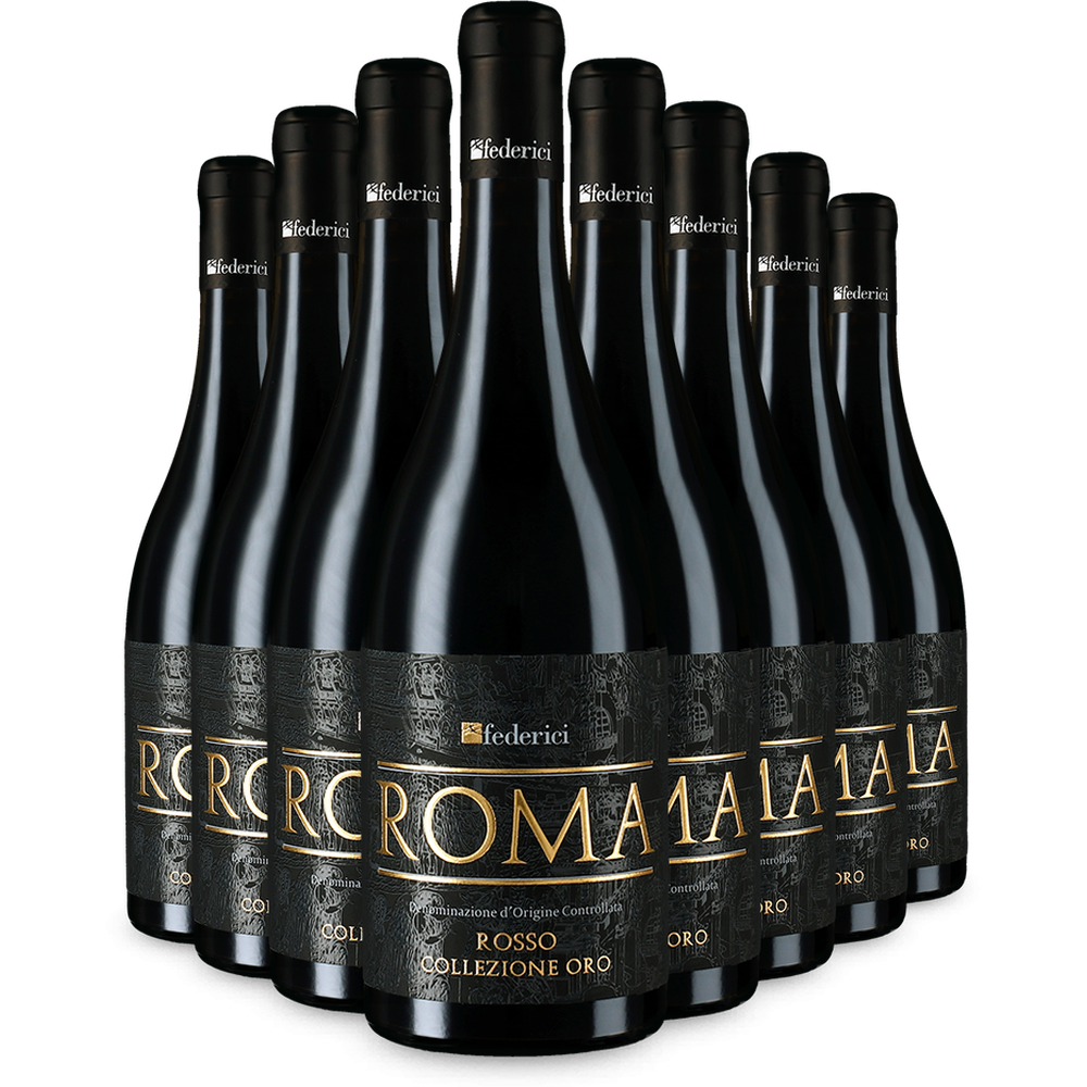 8 palack Roma Rosso Collezione Oro 2023 – Gold