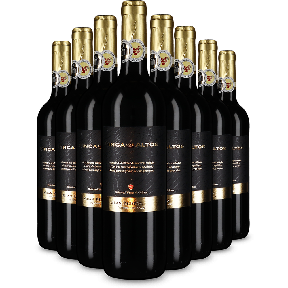 8 palack Finca Los Altos Gran Reserva 2020 – Gold
