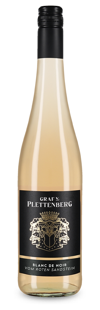 Graf Plettenberg Blanc de Noir vom roten Sandstein 2025