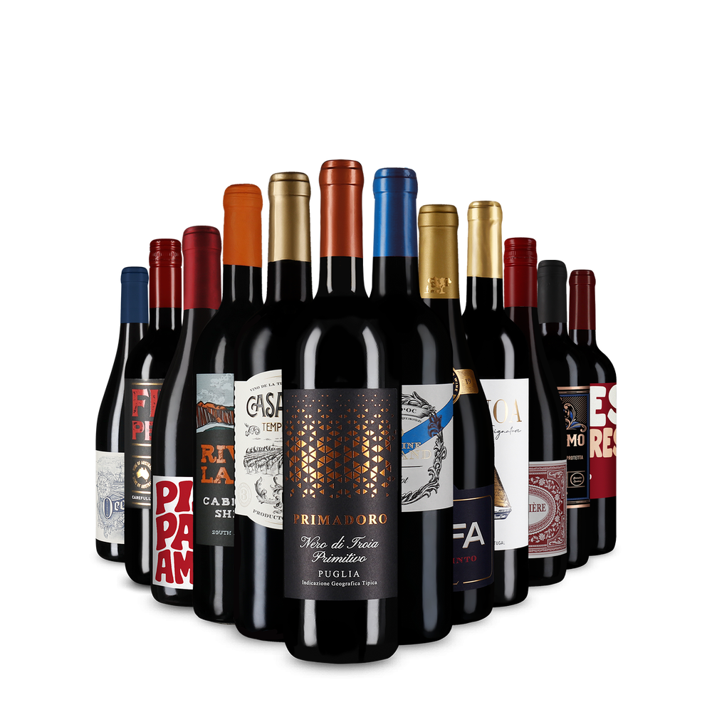 Húsvéti válogatás: vörösborslágerek kedvezményes 12-es csomagban – Gold