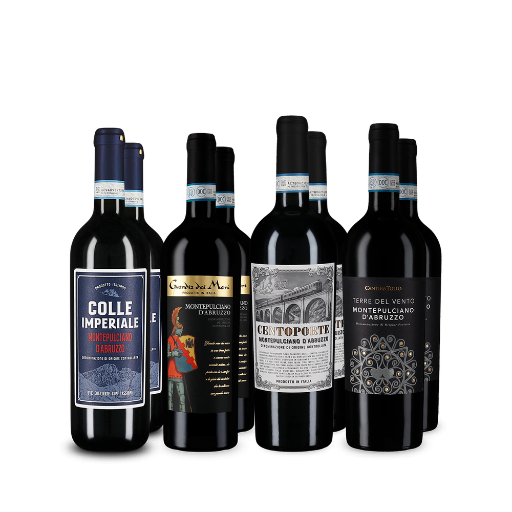Montepulciano d'Abruzzo: Olasz sztárok 4x2-es csomagban – Gold