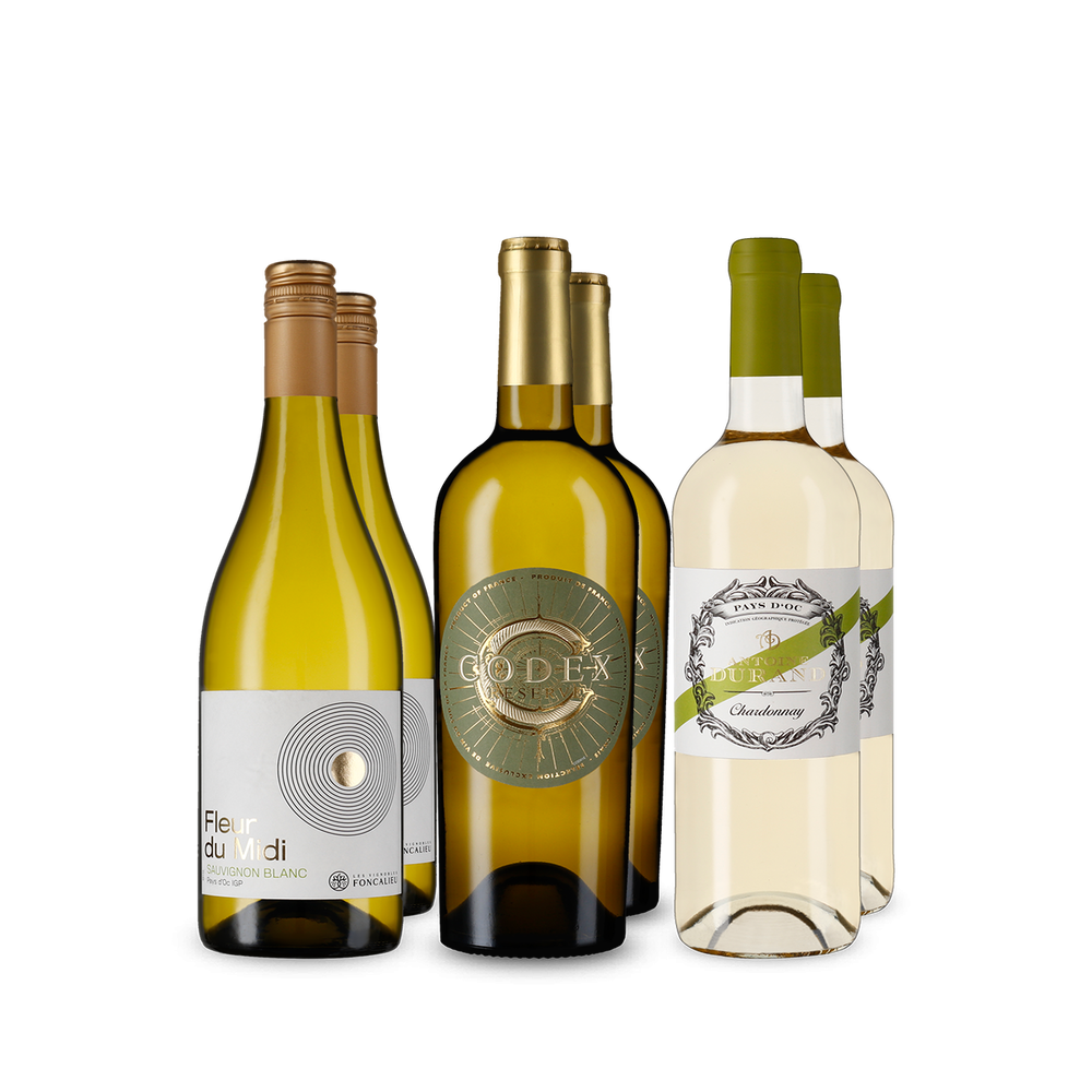 Francia fehérborsztárok 3x2-es csomagban – Gold