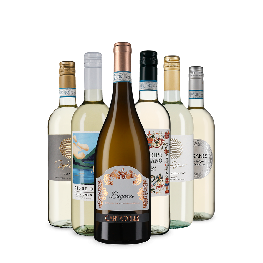 Olasz fehérborsztárok 6-os csomagban – Gold