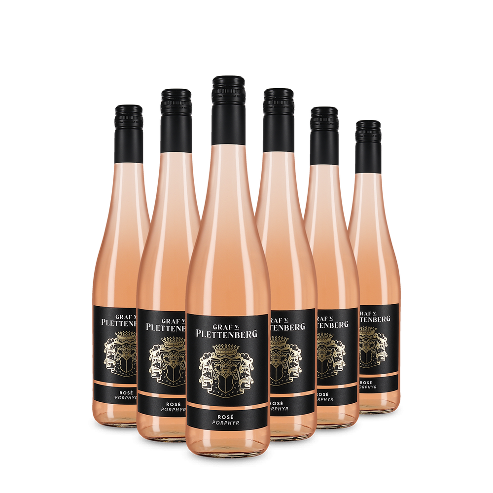 6 palack Graf Plettenberg Rosé Porphyr 2025