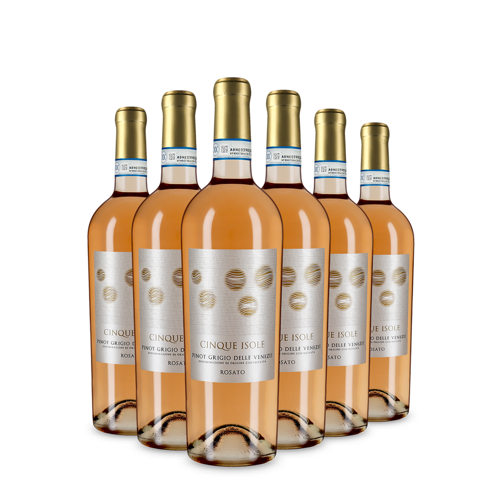 6 palack Pinot Grigio Rosato 2025