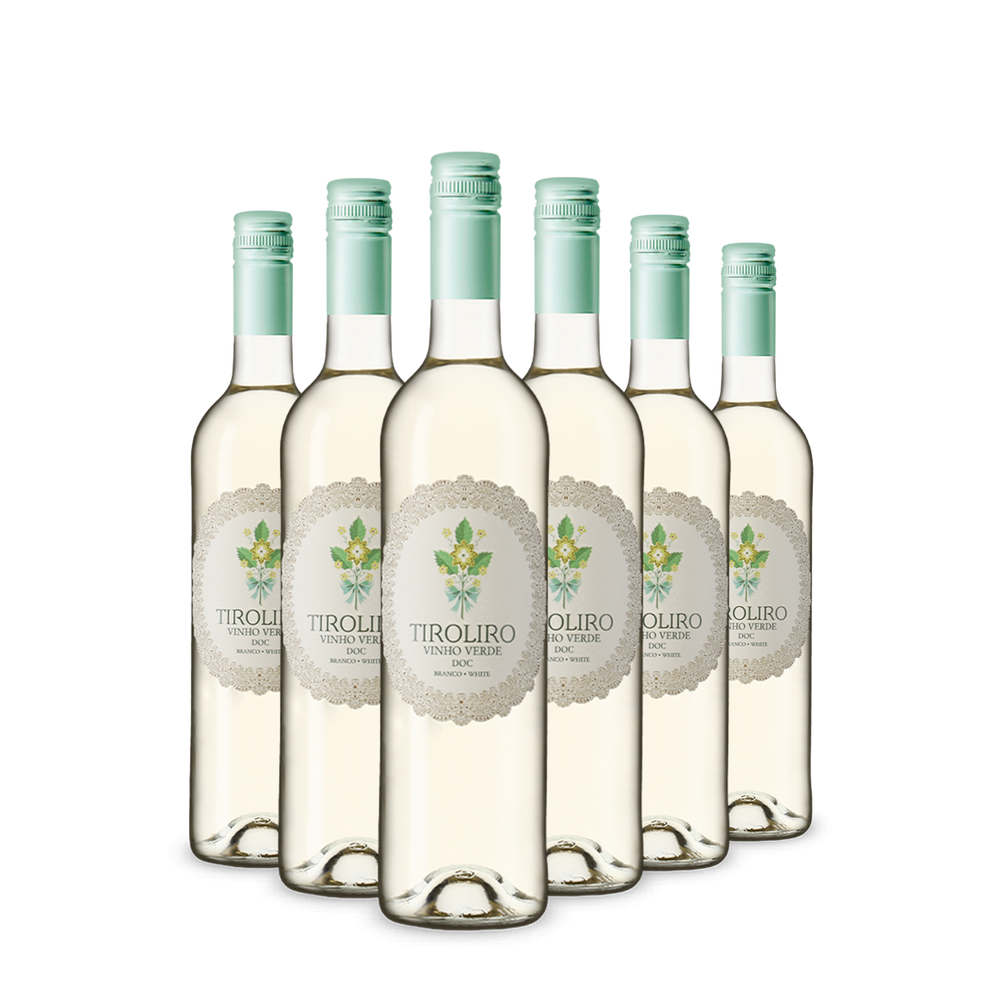 6 palack Tiroliro Vinho Verde 2025