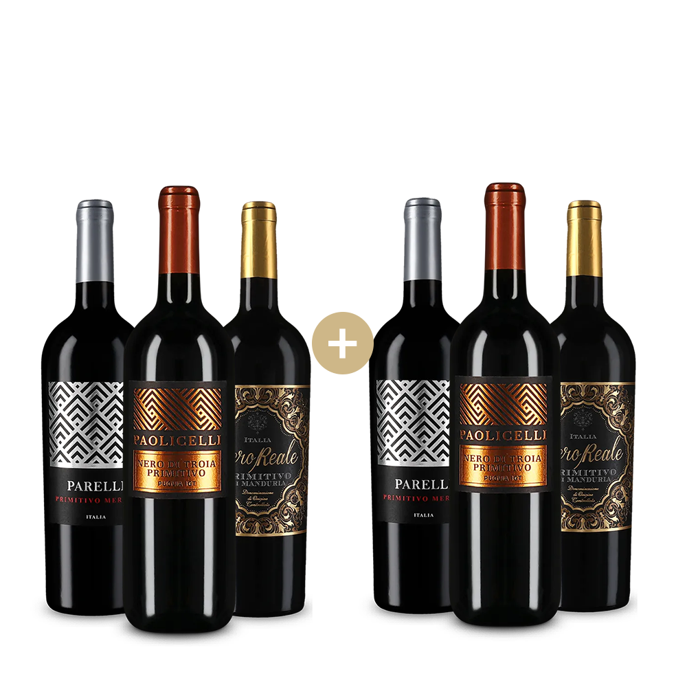 3+3 Aranyérmes primitivo válogatás