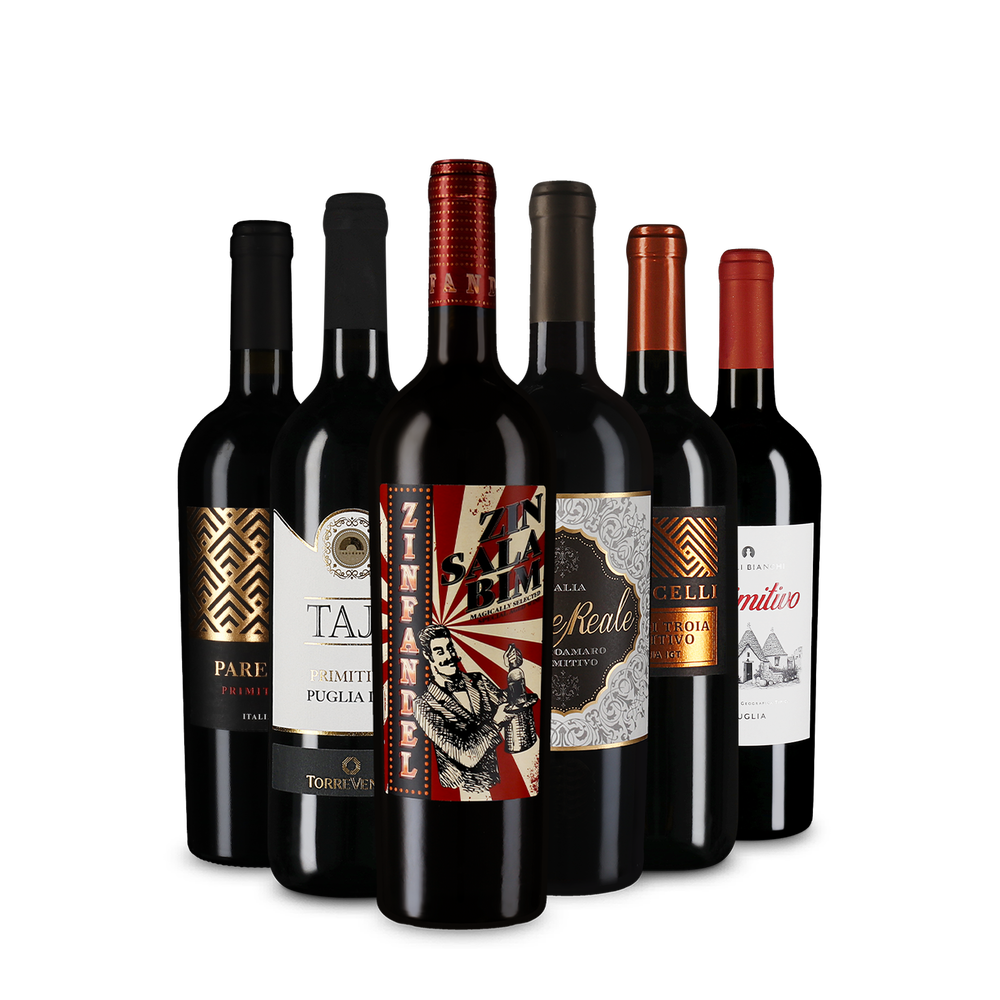 6x1 Aranyérmes Primitivo válogatás