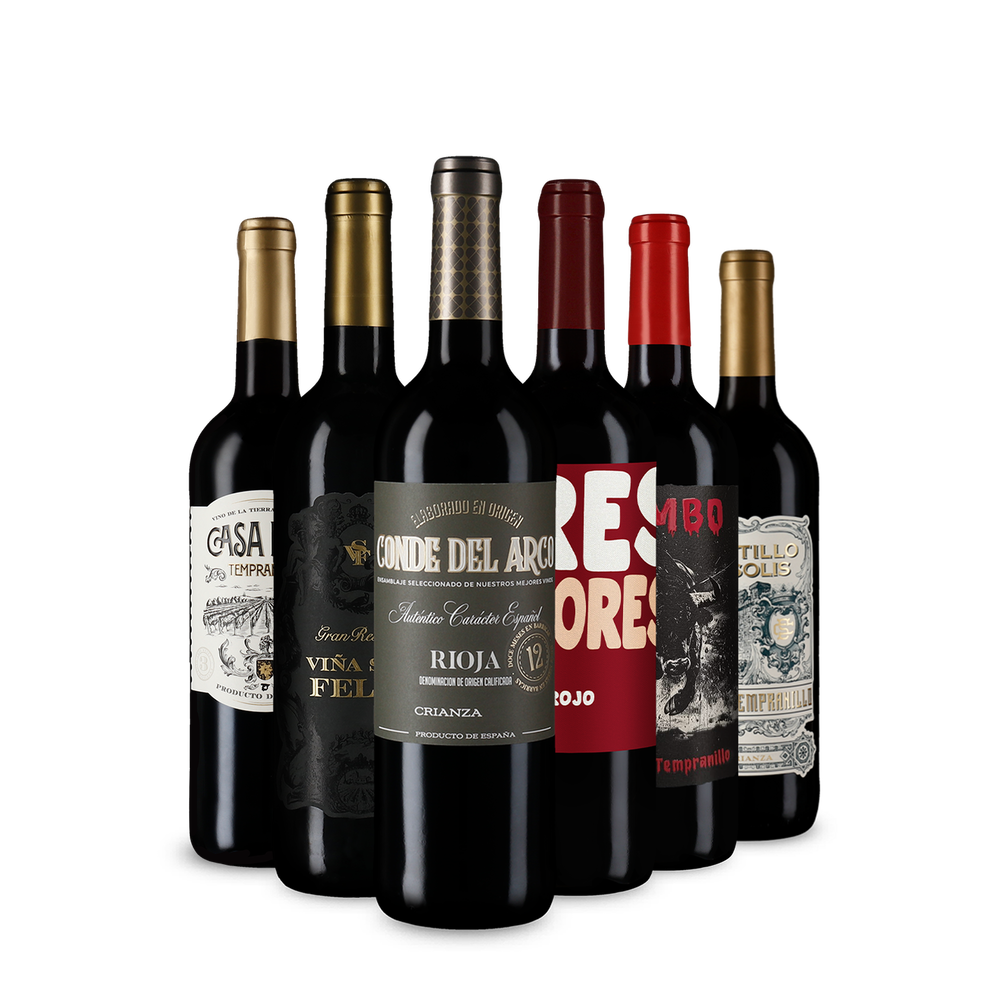 6x1 Tempranillo-válogatás ínyenceknek