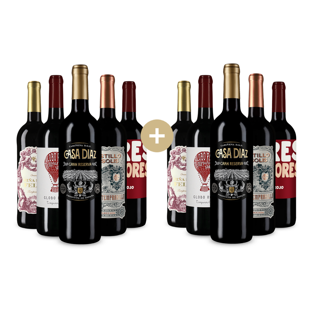 5+5 ingyen: Tempranillo-válogatás