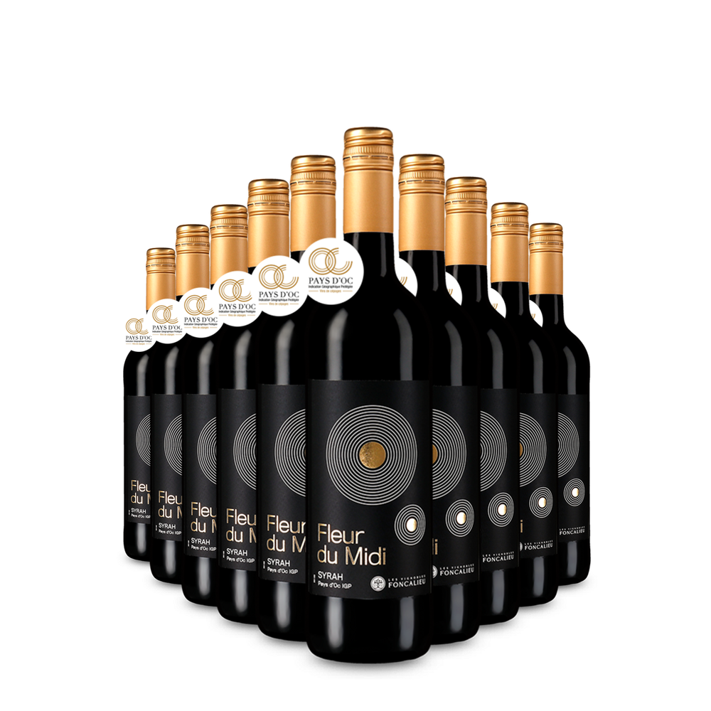 10x Fleur du Midi Syrah 2024