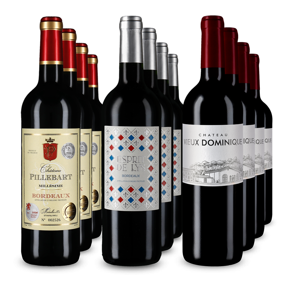 3x4 Bordeaux-kollekció kedvezményes csomagban