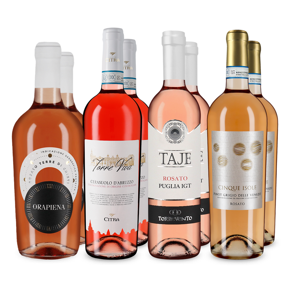 4x2 Rosato-kedvencek: rozéélvezet olasz módra