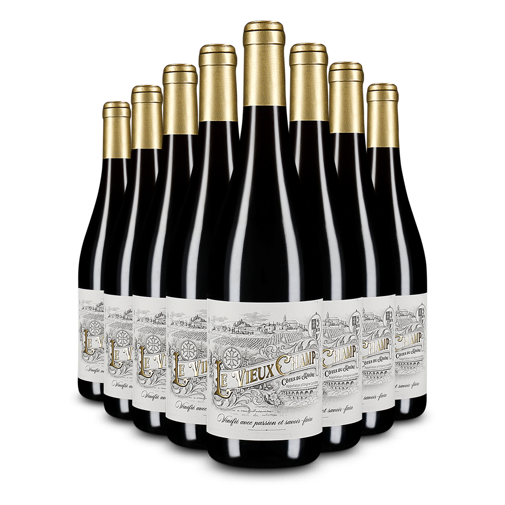 8x Côtes du Rhône 2025