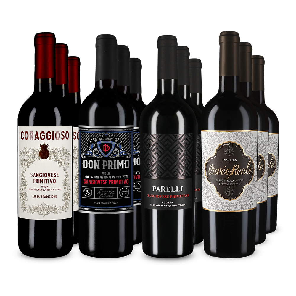 4x3 Primitivo-kedvencek előnyáras csomagban