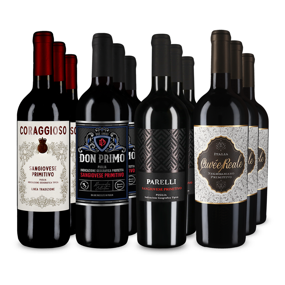 4x3 Primitivo-kedvencek előnyáras csomagban